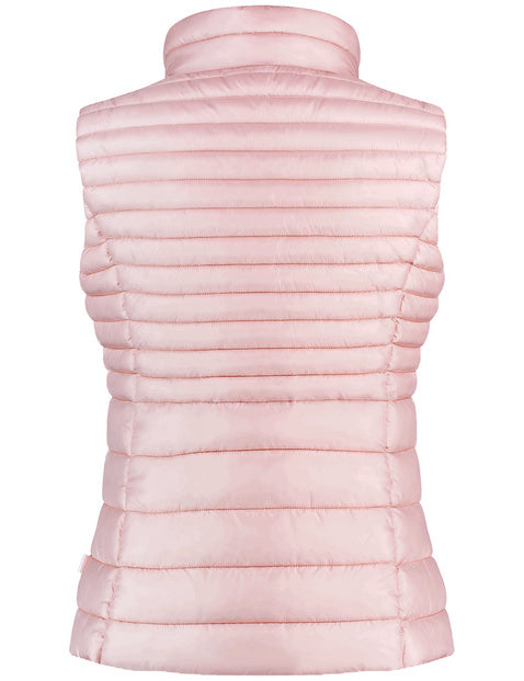 Blue Dimension Padded Gilet - Rose