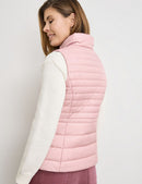 Blue Dimension Padded Gilet - Rose