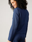 Blue Dimension Blazer - Blue Stripe