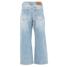 Teddie Crop Jean - Ice Blue