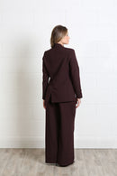 Theresa Trouser - Aubergine