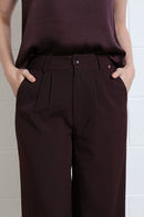 Theresa Trouser - Aubergine