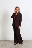 Theresa Trouser - Aubergine