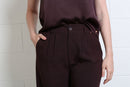 Theresa Trouser - Aubergine