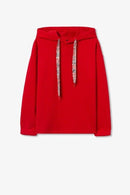 Kenzo 30 Drawstring Hoodie - Tango Red