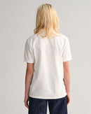 Shield Pique Polo - White