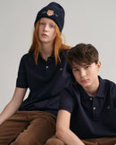 Shield Pique Polo - Evening Blue