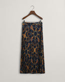 Rope Print Skirt - Evening Blue