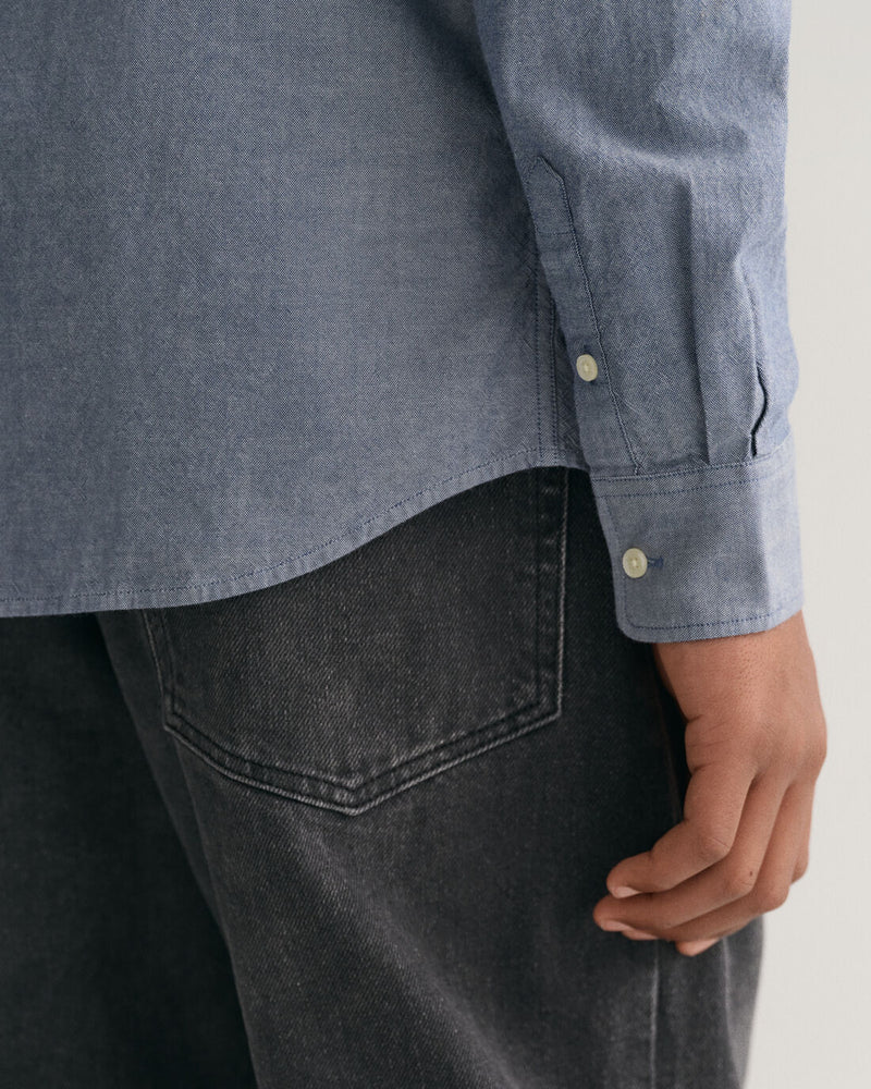 Shield Oxford Buttondown Shirt - Persian Blue