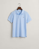 Shield Pique Polo - Shade Blue