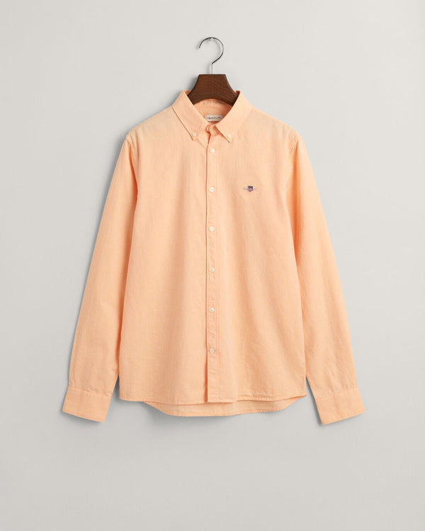 Shield Oxford Buttondown Shirt - Coral Apricot