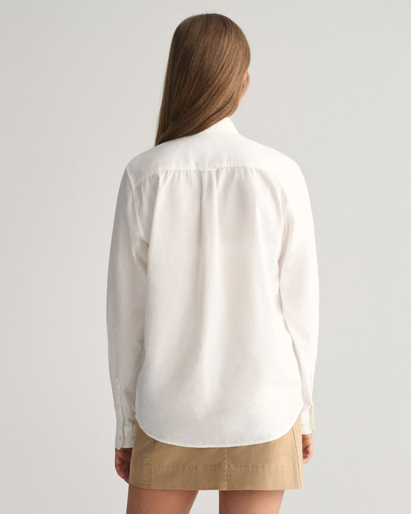 Shield Oxford Buttondown Shirt - White