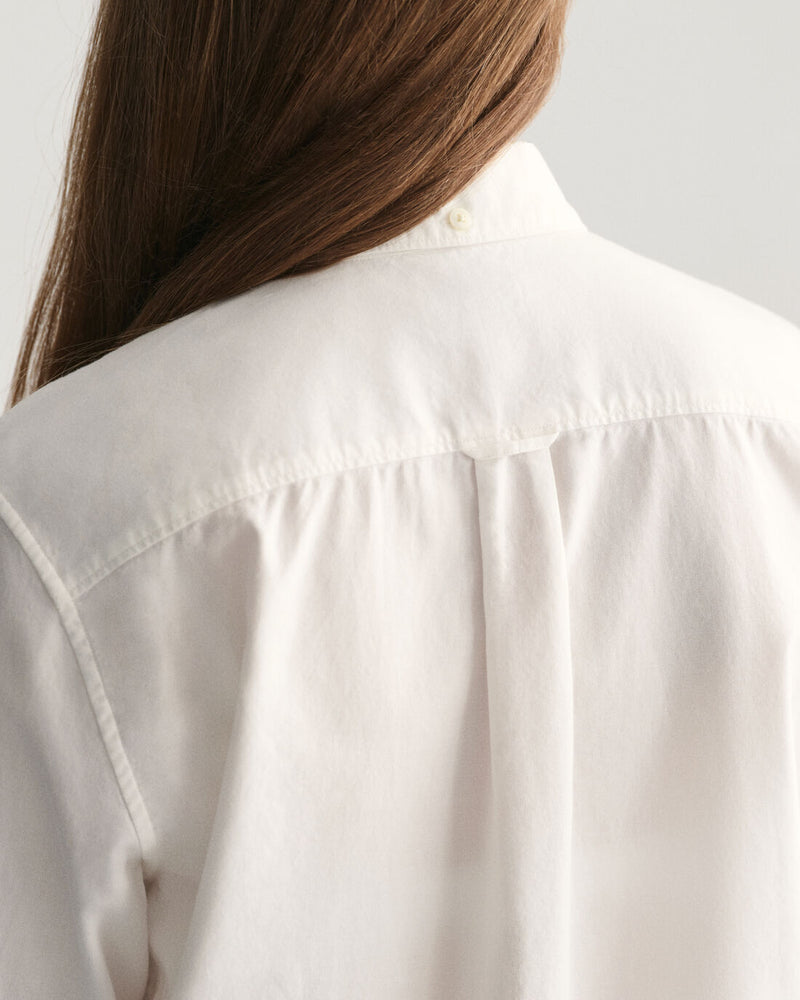 Shield Oxford Buttondown Shirt - White