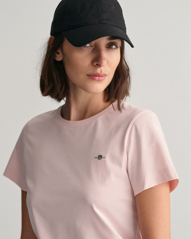Shield Short Sleeve T-Shirt - Faded Pink