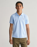 Shield Pique Polo - Shade Blue