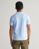 Shield Pique Polo - Shade Blue