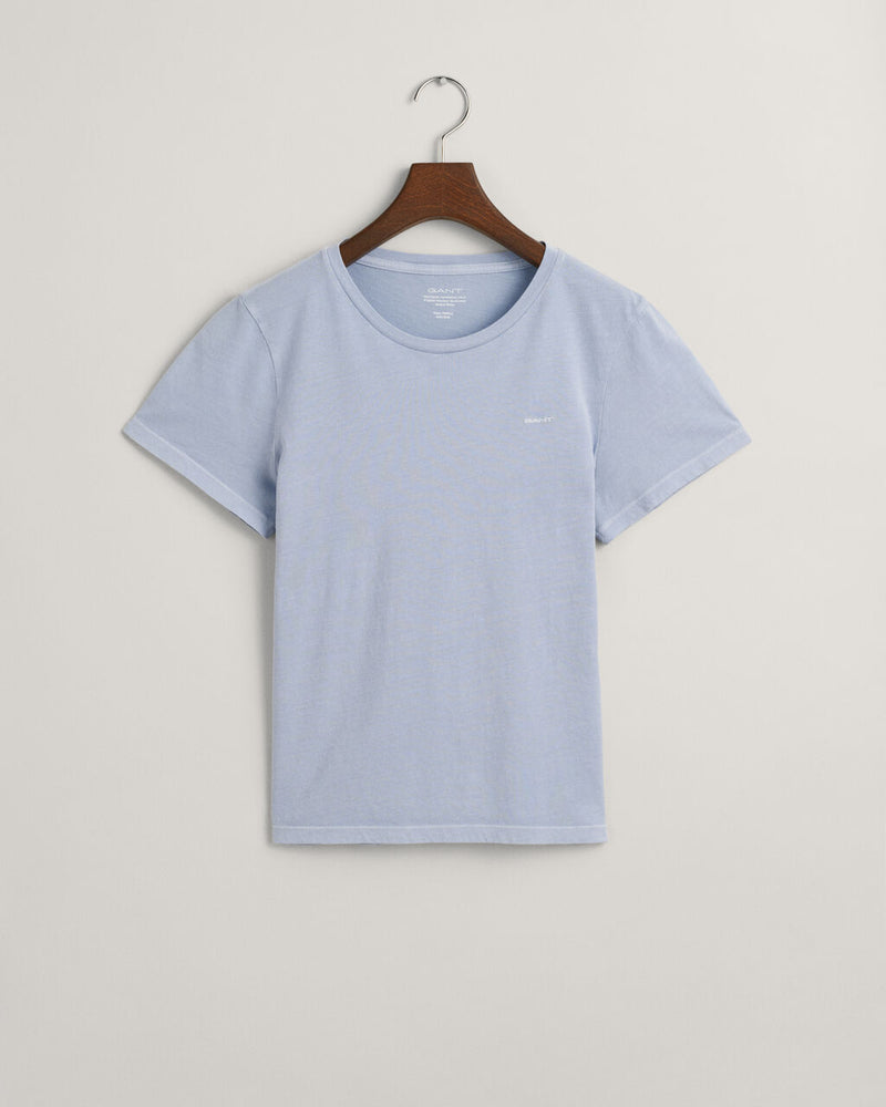 Sunfaded Short Sleeve T-Shirt - Dove Blue