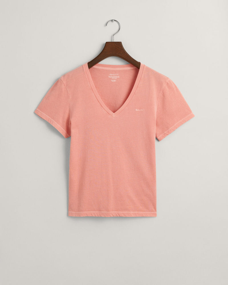 Sunfaded Short Sleeve T-Shirt - Peachy Pink