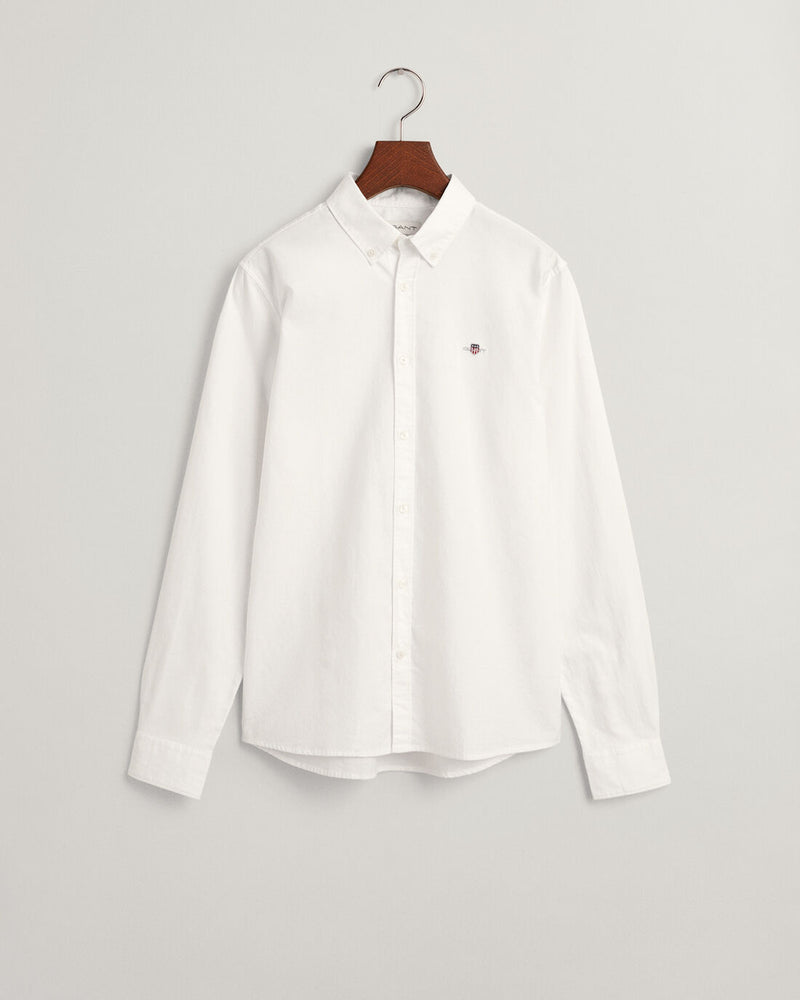 Shield Oxford Buttondown Shirt - White
