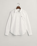 Slim Stretch Oxford Shirt - White