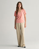 Sunfaded Short Sleeve T-Shirt - Peachy Pink