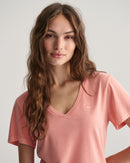 Sunfaded Short Sleeve T-Shirt - Peachy Pink