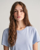 Sunfaded Short Sleeve T-Shirt - Dove Blue