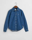 Regular Fit Denim Shirt - Indigo