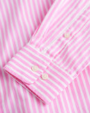 Poplin Striped Shirt - Candy Pink