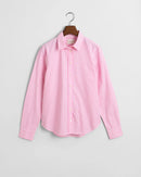 Poplin Striped Shirt - Candy Pink