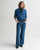 Regular Fit Denim Shirt - Indigo