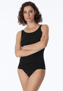 2 Pack Vest - Black/ Nude