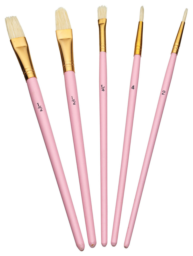 Pack of 5 Sugarcraft Deco Brushes