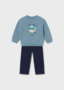 Long Trousers - Arctic Blue