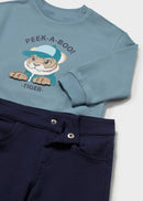 Long Trousers - Arctic Blue