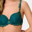T-Shirt Bra - Pine Green