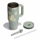 Travel Tumbler 24oz/710ml - Botanical Bliss Agave