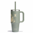Travel Tumbler 24oz/710ml - Botanical Bliss Agave