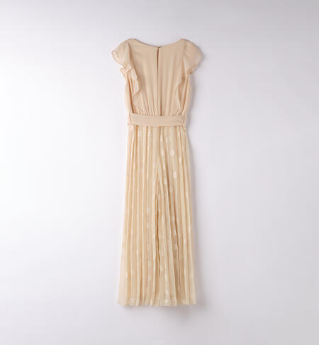 Ido Short Sleeve Jumpsuit - Cream