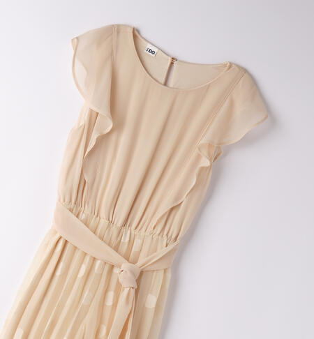 Ido Short Sleeve Jumpsuit - Cream