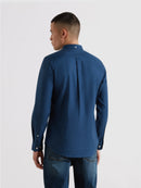 Brewer Long Sleeve Shirt - Aegean Blue