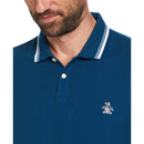Original Pique Tipped Polo - Poseidon Blue