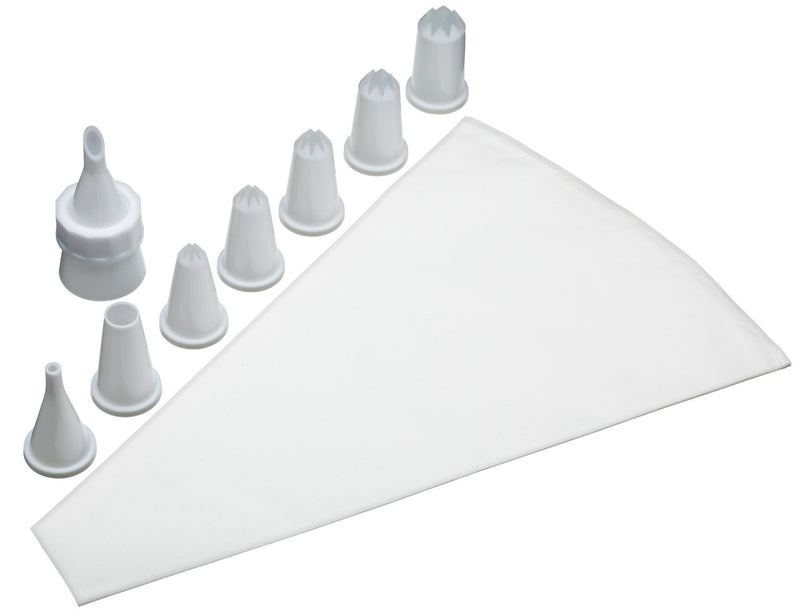 Sweetly Does It Plastic Piping Set With 8 Nozzles