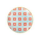 Blue Mosaic Stoneware Side Plate - 18cm
