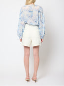 Daisy Abilene Sleeve Blouse - Blue