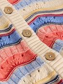 Isabella Wavy Cardigan - Multicolour