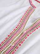 Lizzie Embroidered Top - Ivory