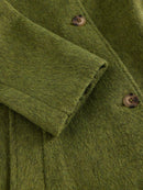 Kelsey Wool Blend Coat - Mid Green