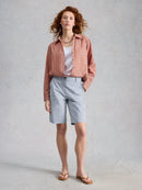 Heidi Chino Shorts - Light Blue