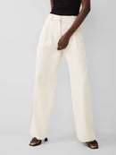 Harrie Suiting Trouser - Porcelain Cream